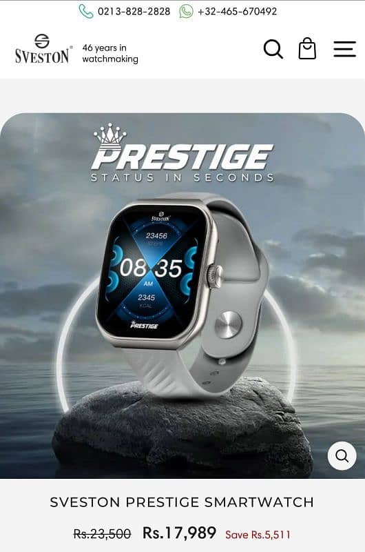 Sveston Prestige Smartwatch 1