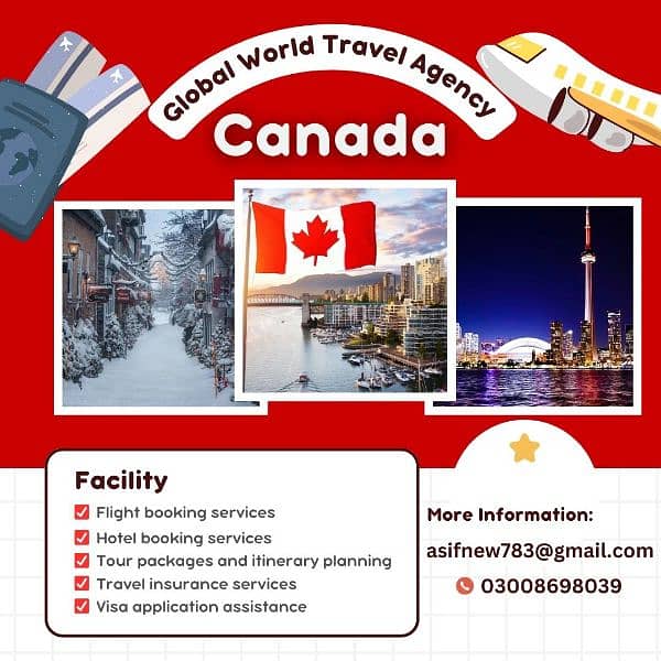 canda/Switzerland/Germany/Work/Busniess/Study /VISIT VISA 5