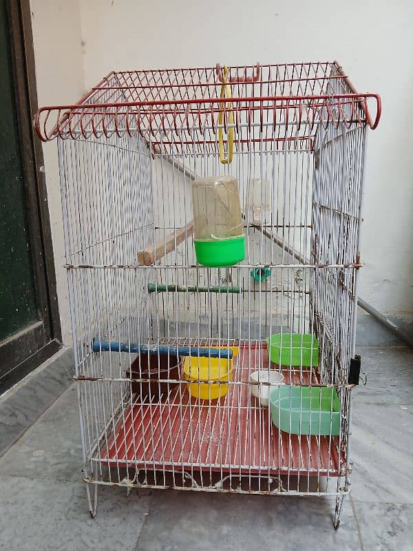 Cage | Pinjra | with all accessories size 1.5 X 2 10