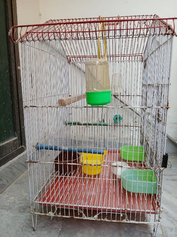 Cage | Pinjra | with all accessories size 1.5 X 2 11