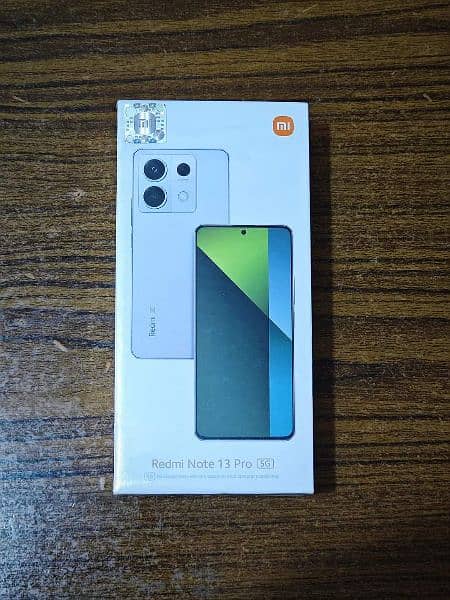 redmi note 13Pro 12 GB 512GB PTA approve 0