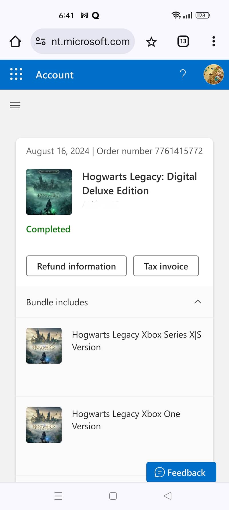 Hogwarts Legacy: Digital Deluxe Edition (Xbox One & Series X/S Game) 1