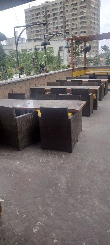 outdoor garden Ratan sofa set 4