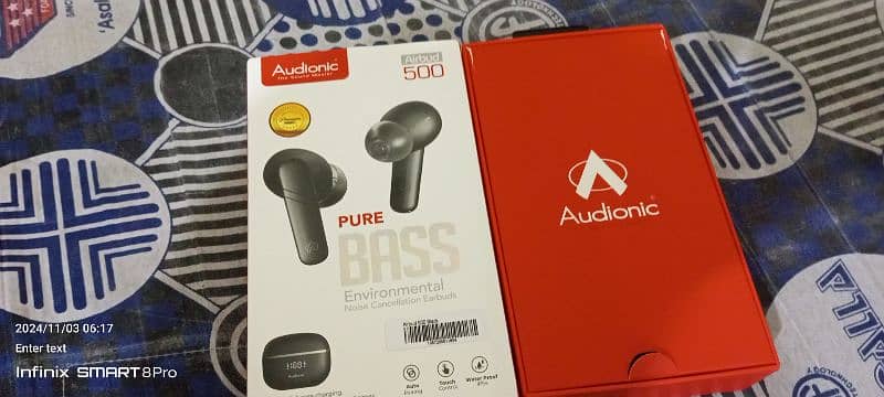 Audionic earbuds 500 3