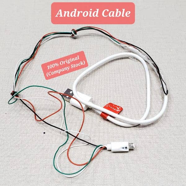 Android mobile and type c mobile cable available for wholesale price 9