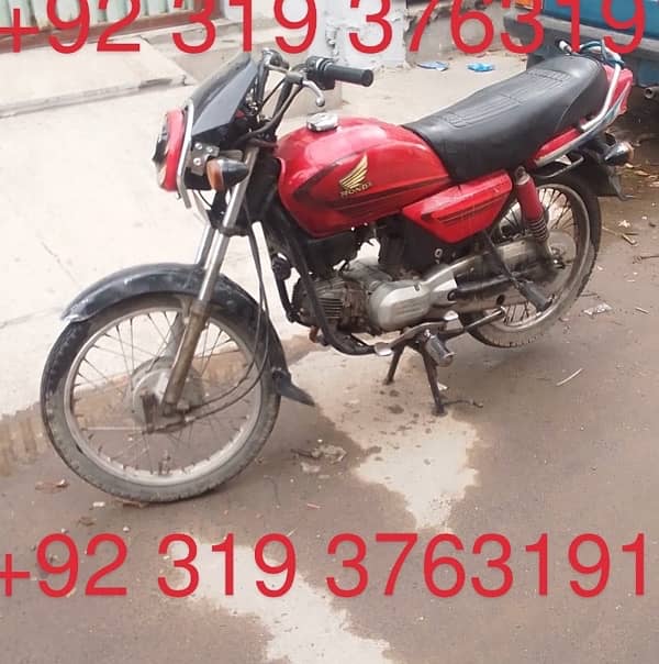 Honda Pridor 100 home used bike 0