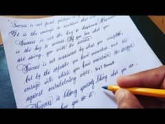 hand writing assiment service