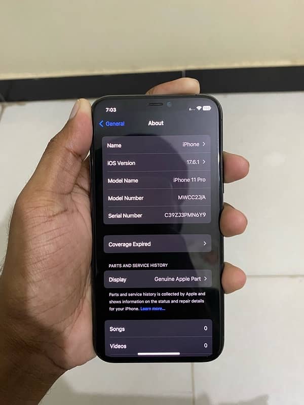 Iphone 11 Pro 256gb Pta approved 7