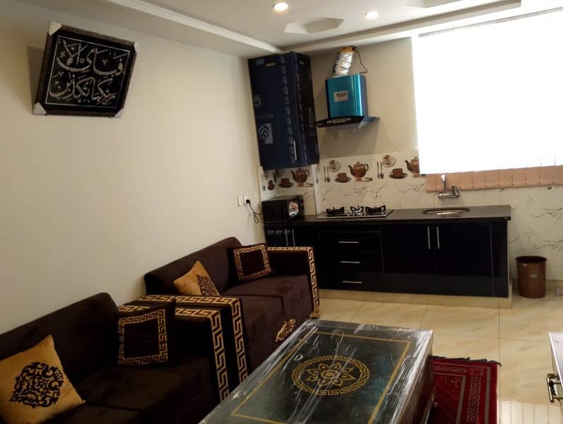 One Bedroom Furnished Flat Available For Rent On Daily Basis In BTL 6