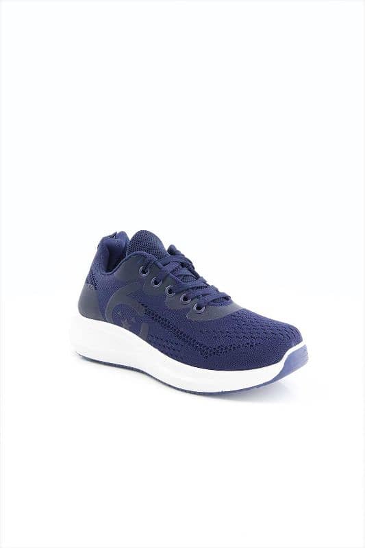 Ladies High Sole Sneaker Navy 0