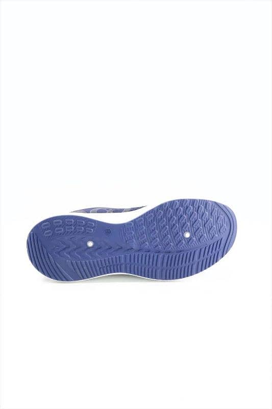 Ladies High Sole Sneaker Navy 1