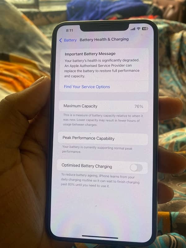 iphone xs max 256 GB NoN pta aprove 2