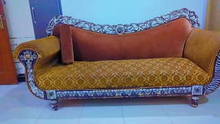 4 Seater Soofa/ Deewan Full comfortable Foam First Cls Condition 10/09