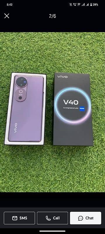 Vivo V40 just box open 12 month warranty 1