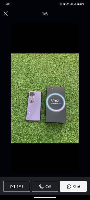 Vivo V40 just box open 12 month warranty 2