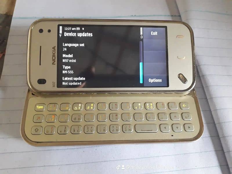 Nokia N97 clean&clear condition officially pta approved 2