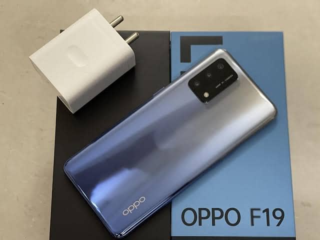 Oppo F19 - 6/128 Storage - 5000mh Battery with 33 Watt Fast charger 0