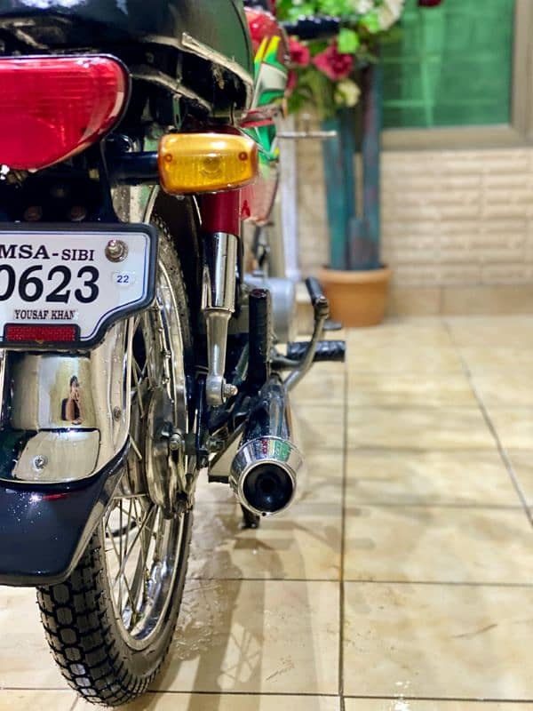 Honda CD-70 (Balochistan registered) for sale 3