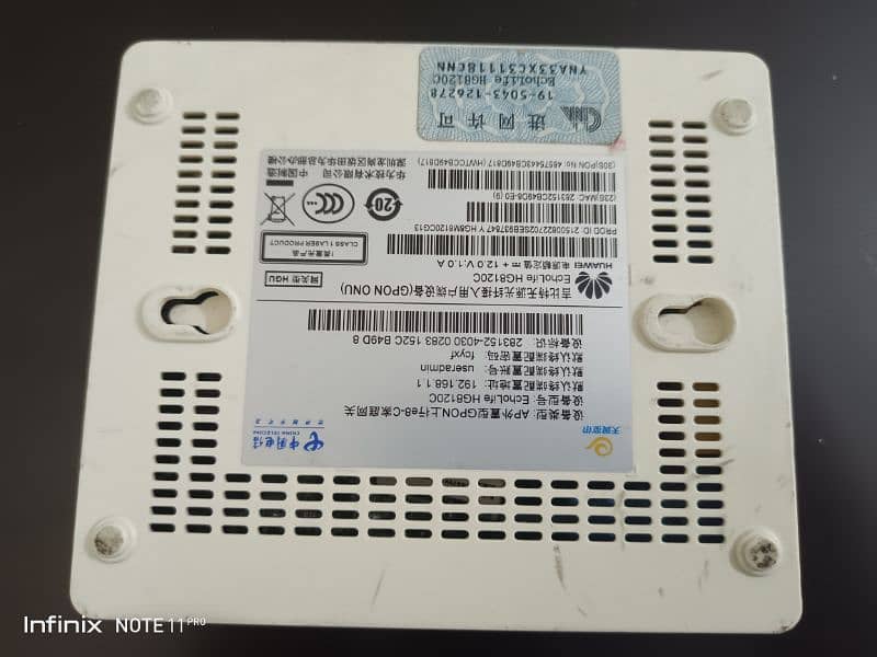 GPon- ONU 2 Modem/Router available 1