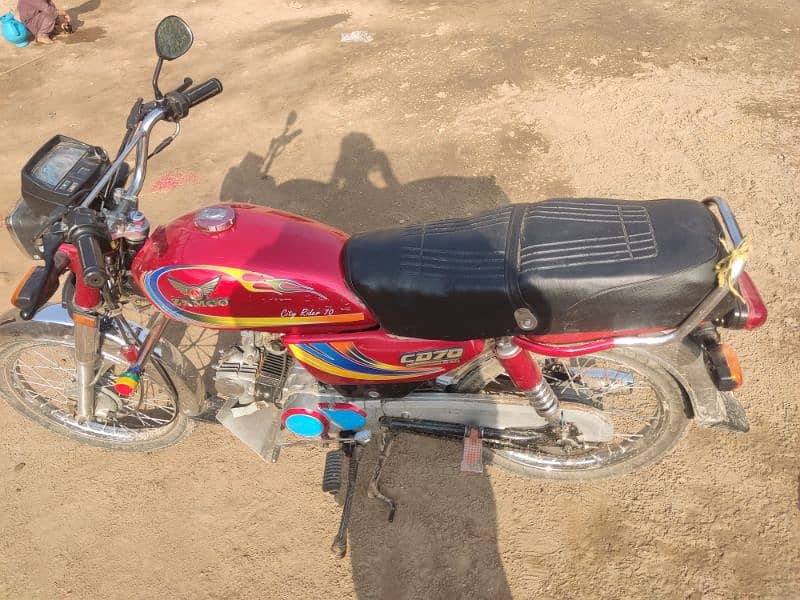 ZXMCO 70cc Motorcycle 2014 model, Red, Form Registration only 1