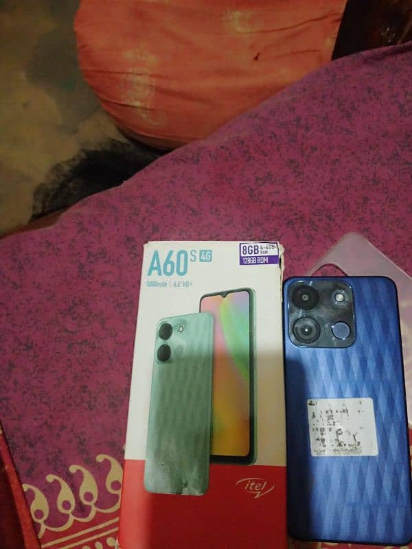 itel a60 full box lush condition 3