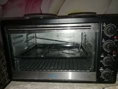 microwave oven 3 in 1 with 2 hot plate condition 10 by no olx chat