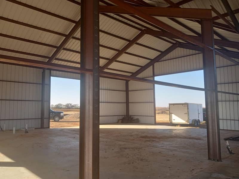 Industrial factory shed Dairy farm warehouse sheds steel 5