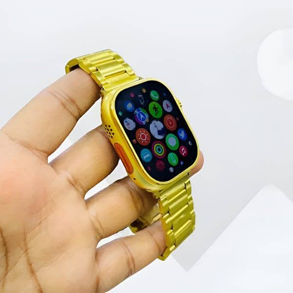 G9 Ultra Pro Smart Watch Golden Edition 3