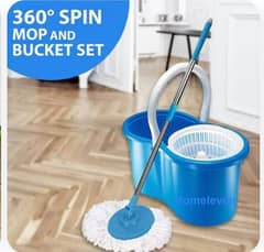 Spin mop 360 degree cleaning