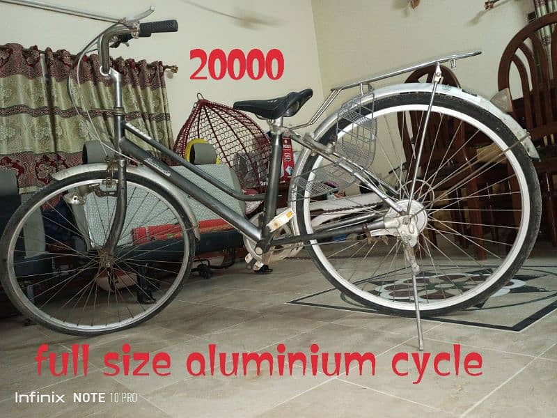 Aluminium bicycle 1