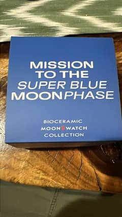 OMEGA X SWATCH MISSION TO SUPER BLUE MOON