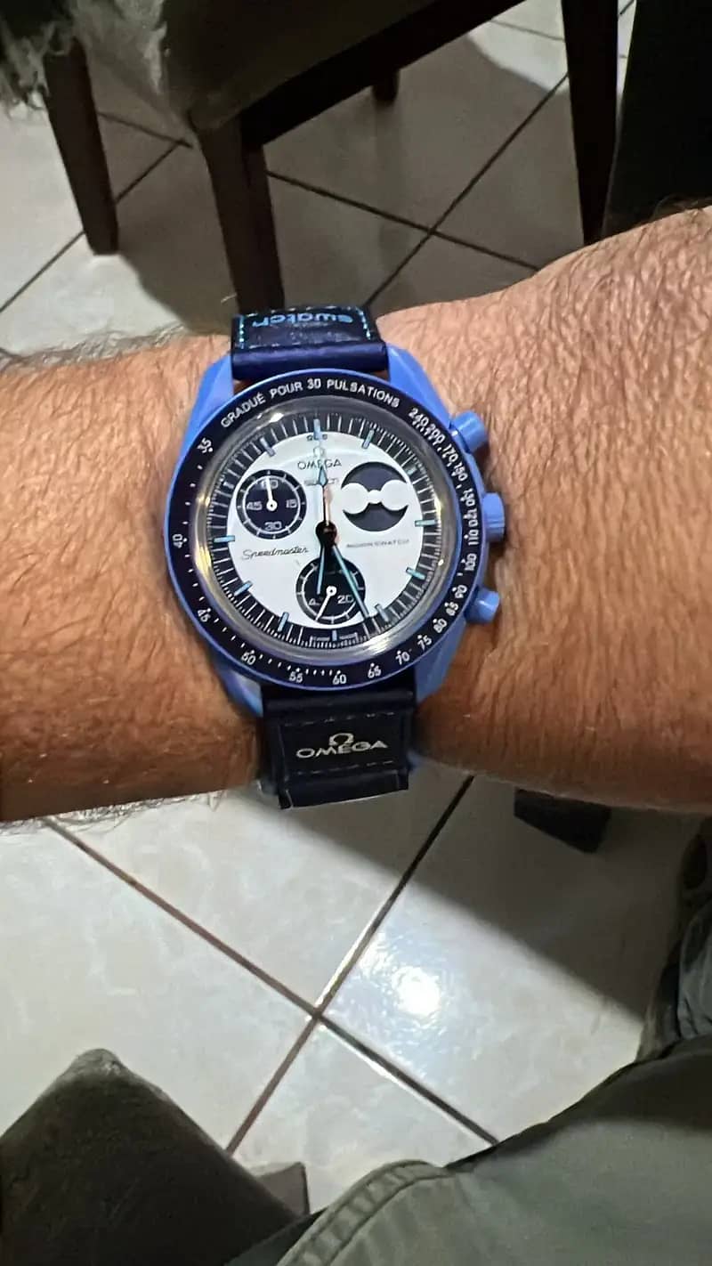 OMEGA X SWATCH MISSION TO SUPER BLUE MOON 3