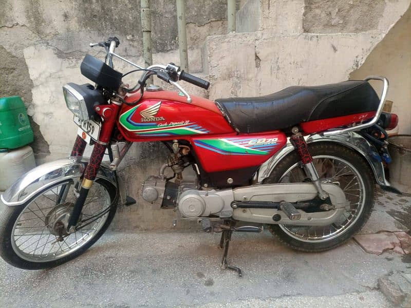 I am sale honda CD 70 No work Required just buy and drive 0