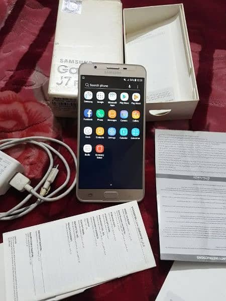 Samsung J7 Prime,Full box,Ram 3gb,Memry 16gb,(03165859104) 0