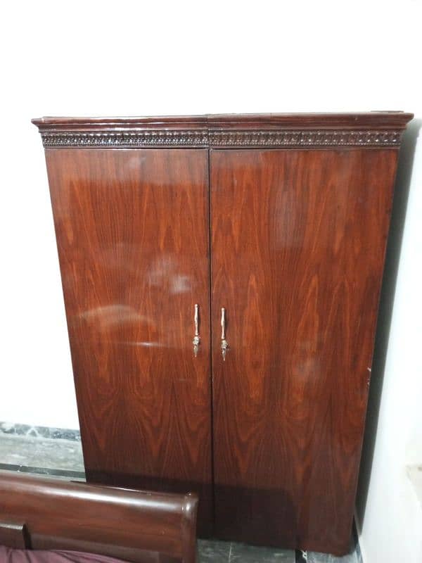 good condition wardrobe for sale urgent bases 1