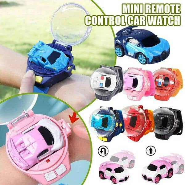 1 Pcs Mini Wrist Watch Car (Rechargable) 0