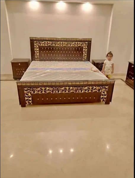 polish bed/bed set/ double bed/single bed/furniture 10