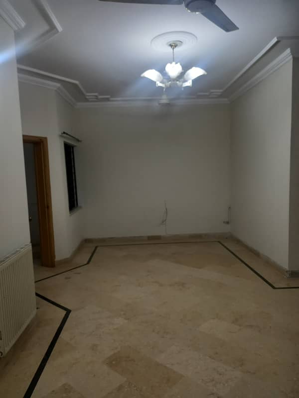 Ground portion for rent 2 bedroom with attached bathroom TV lounge 3