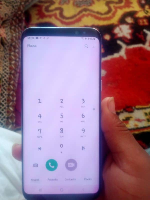 samsung s8 plus 4/64gb non. pta 10/10 condition urgent sale 3