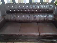 Brown sofa