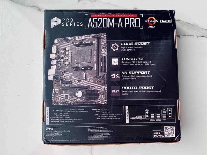 MSI A520-M PRO 1