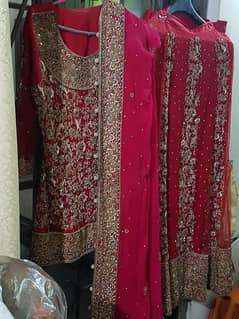 Barat Lehnga Maroon for sale