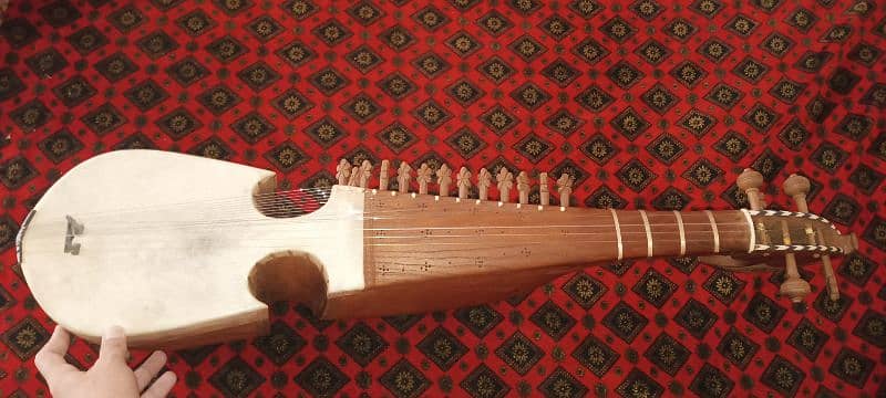 Genuine Pakistani Rabab - 10/10 Condition, Normal Size 9