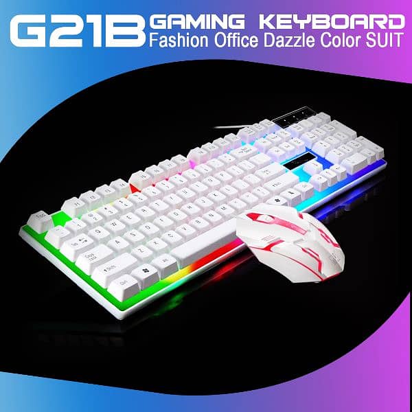 G21B Mechanical Keyboard And Mouse  For Gaming 1