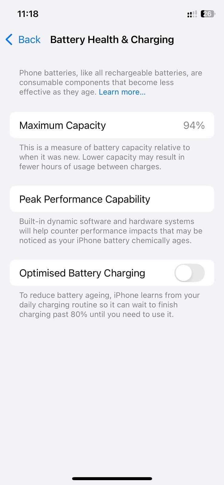 Iphone 11 Pro 256GB 94% Battery 6