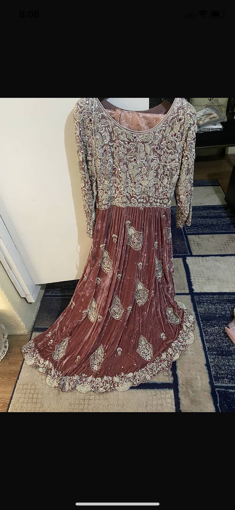 Valima Arabic maxi self designed 1