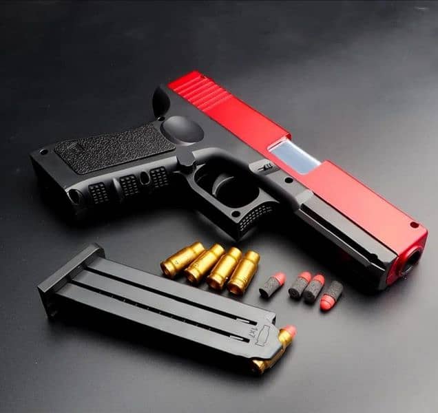 Realistic Premium Quality Kids Toy Air Gun with Soft Bullets 1