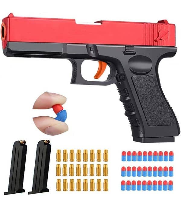 Realistic Premium Quality Kids Toy Air Gun with Soft Bullets 2