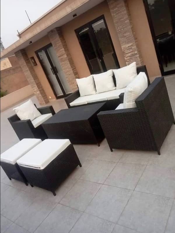 4 Seater Rattan sofa set 2