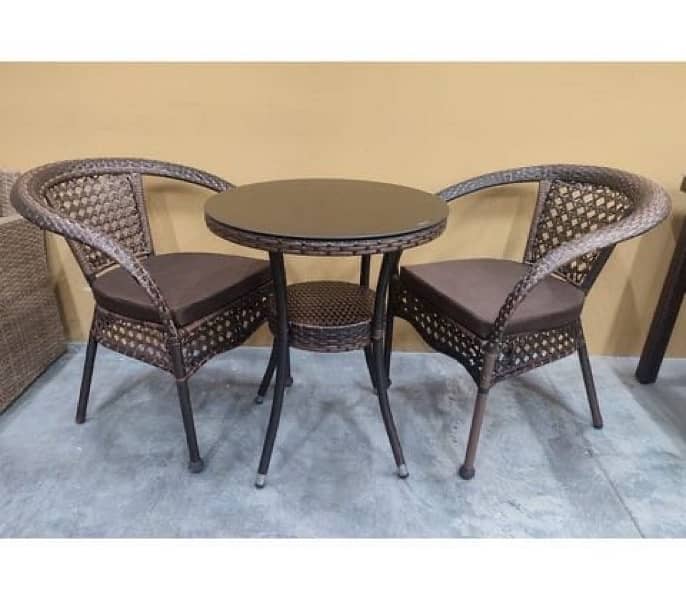 4 Seater Rattan sofa set 12